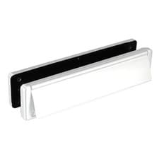 Image of L18651 - FAB & FIX Nu-Mail UPVC Letter Box 40-80 - 310mm Wide - White
