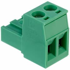 Image of Phoenix Contact MSTB 2,5/ 2-ST-5,08 2 Way Screw Plug Terminal Block 12A 5.08mm