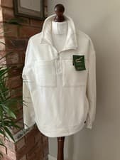 Image of Regatta Outdoors Fleece Top Ladies Cream Off White Size 16 BNWT Comfy Casual