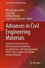 Image of Advances in Civil Engineering Materials - 9789811980237