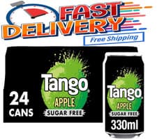 Image of Tango Sugar Free Apple 330ml (Pack of 24) | UK Free And Fast Dispatch