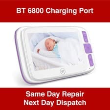 Image of BT 6800 Smart Baby Monitor 5 inch screen USB Charging Port Repair Service