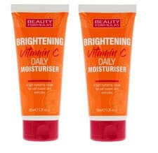 Image of 2 x Beauty Formulas Brightening Vit C Daily Moisturiser 100ml