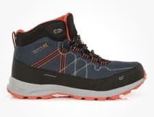 Image of Mens REGATTA SAMARIS LITE Waterproof Mid Walking Boots BLUE UK 9 RRP £125 - NEW