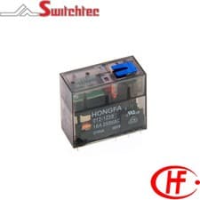 Image of Hongfa HF115FP Series 1 Pole 16A change Over relay PCB Mount 12VDC Coil