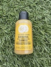 Image of The Body Shop Banana Shampoo Truly Nourishing 60ml Travel Size