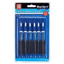Image of Mini File Set Precision Micro Files 6pc With Pouch