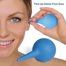 Image of Ear Wax Removal Syringe Bulb Ear Cleaning Pump Earwax Remover for Adults Kids