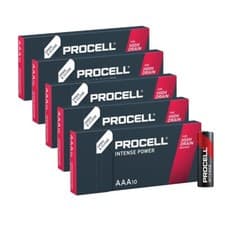 Image of Duracell INTENSE 50 x AAA Procell Intense Alkaline Battery SPECIAL OFFER