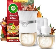 Image of Air Wick Electrical UK 3 Pin Plug In Complete Starter Kit - Mulled Wine