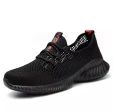Image of Mens Womens Safety Shoes Trainers Ultra Lightweight On Steel Toe Cap Work Shoes