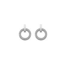 Image of Hot Diamonds Constant Circle Earrings