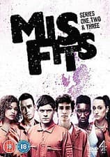 Image of Misfits - Series 1-3 - Complete (8 Disc Box Set) (DVD, 2011) - New & Sealed