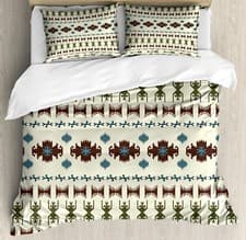 Image of Tribal Duvet Cover Set Aztec Native