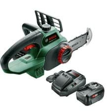 Image of Bosch UniversalChain 18v Cordless Chainsaw 1 x 2.5Ah + AL 1830 BRAND NEW SEALED