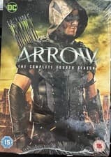 Image of Arrow - The Complete Fourth Season - uk region 2 dvd - new & sealed - Season 4