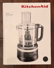 Image of KitchenAid 5KFP0719BBM Food Processor, 1.7L, Matte Black - NEW BOXED