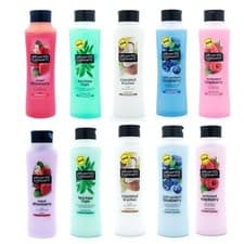 Image of Alberto Balsam Shampoo Conditioner Coconut Raspberry Tea Tree Blue Straw berry