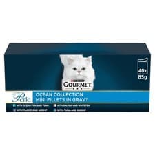 Image of GOURMET Perle Ocean Collection Wet Cat Food 40x85g