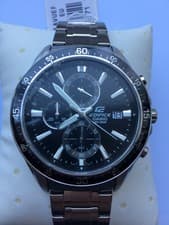 Image of Casio Edifice EFR-546D-1AVUEF Brand New 100m Water Resistant Chronograph 