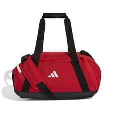 Image of adidas Tiro Small Duffle Bag Team Power Red/White One Size Sports Gym Holdall