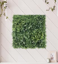 Image of Artificial Living Wall Grass Boxwood Panel Home Decor Garden Fence Plant 1mx1m