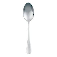 Image of Oxford Silver Dessert Spoons – Stainless Steel Contemporary Dining Pack of 12