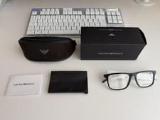 Image of Emporio Armani EA3257 Black Glasses | 💎 Mint Condition – Never Worn
