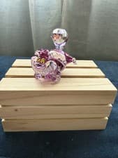 Image of NEW Swarovski 5668073 Alice In Wonderland Cheshire Cat MSRP $350