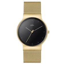 Image of Braun Classic Slim Black and Gold Men’s Watch BN0211BKGDMHG