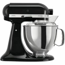 Image of KitchenAid 5KSM175PSBOB Artisan 4.8L Stand Mixer - Black