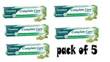 Image of Himalaya Complete Care Toothpaste Herbal Oral Care 150g x 5 Free Shipping