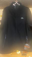Image of Trespass Mens Bernal Full Zip Up Sueded Fleece Jacket Coat Zip Pockets Size M