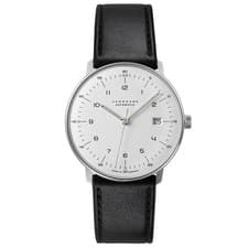 Image of Junghans Max Bill Automatic 38mm Silver-Plated Watch 27470002 – Unisex
