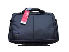 Image of Wenger Luggage Source Padded Organizer Briefcase Bag  Black 14-inch 601366