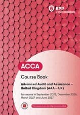 Image of ACCA Advanced Audit and Assurance (UK) by BPP Learning Media (Paperback Book)