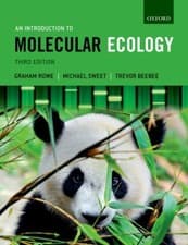 Image of An Introduction to Molecular Ecology by Graham Rowe PAPERBACK 9780198716990