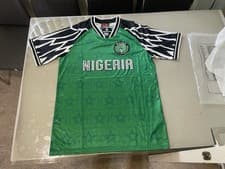 Image of Brand New Nigeria 1995 Home Football Shirt S,M,L, XL with Tags (1994-1996)