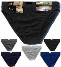 Image of PACK OF 3 6 9 12 MENS BRIEFS SLIPS CLASSIC UNDERWEAR PANTS HIPSTER COTTON S-2XL