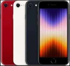 Image of Apple iphone SE 2022 3rd Gen 5G Smartphone 64GB/128GB Unlocked ALL COLOURS