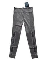 Image of Puma EvoKnit Seamless Charcoal Grey Training Leggings Size S New with Tags