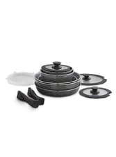 Image of Tower Freedom Stacking Cookware Set,carastone 13 Piece Non-Stick,Induction Safe 
