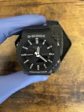 Image of Casio G-Shock GA-2100-1AER Black Watch | Analogue Digital | Boxed