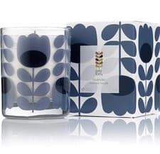 Image of Orla Kiely Lavender Luxury Scented Candle Room, Home Fragrance 200g New Boxed
