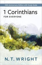 Image of N T Wright 1 Corinthians for Everyone (Paperback)