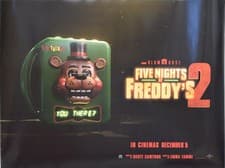 Image of Five Nights at Freddy's 2 UK Quad Movie Poster