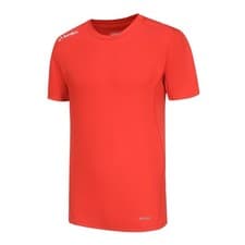 Image of MENS SONDICO RED SHORT SLEEVED BASE LAYER SPORTS COMPRESSION TOP-SIZE XL-SON214