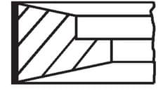 Image of Piston Ring Kit MAHLE 04319N0