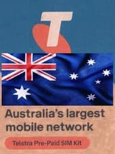 Image of NEW, AUSTRALIAN, TELSTRA, Trio SIM CARD starter kit. For using in AUSTRALIA.