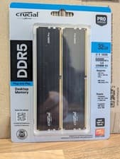 Image of Crucial Pro DDR5 RAM 32GB Kit (2x16GB) 6000MHz - Brand New & Sealed